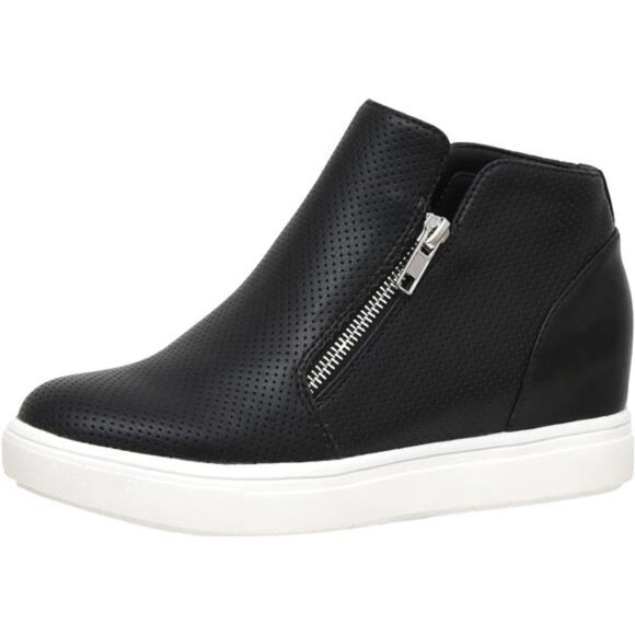 CUSHIONAIRE Women's Hart Hidden Wedge Sneaker +Wide Width Available - Picture 2 of 7